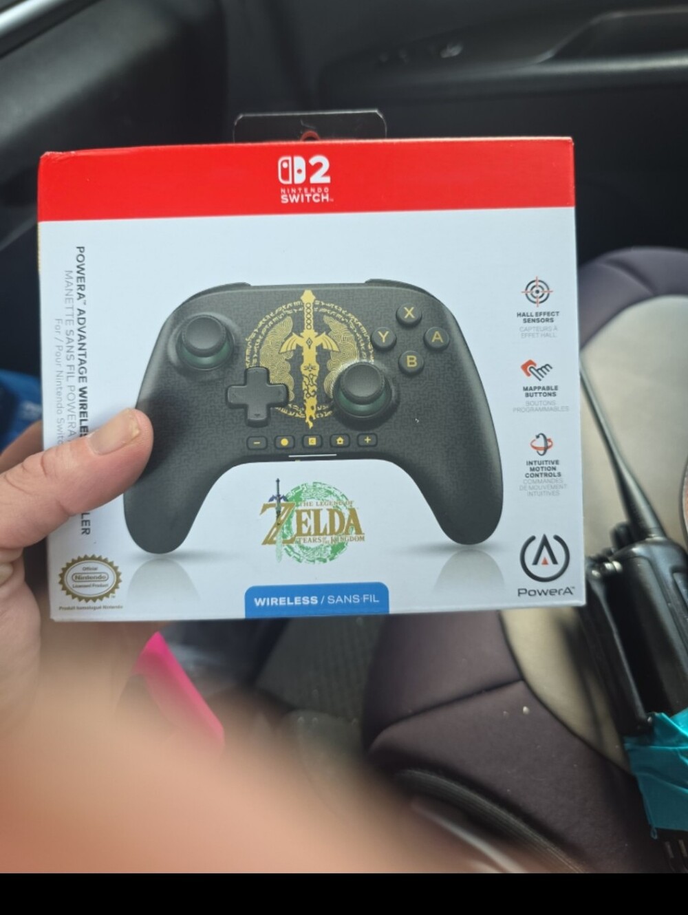 Wireless Zelda Edition Pro Controller - Black
